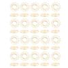 20PCS Wire Table Picture Photo Holder Gold Plated Surface Reusable Table Card Holder for Wedding Anniversary Party Gold
