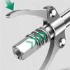 Grease Gun Coupler Quick Lock Release Syringe Lubricant Nozzle 10000 PSI 1/8" NPT Heavy Duty High Pressure Grease Coupler Tip