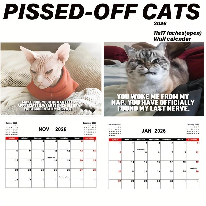 Настенный календарь 2026 Толстый материал Украшение для дома и офиса Месячный календарь Лунный календарь Легкий и удобный Отрывной