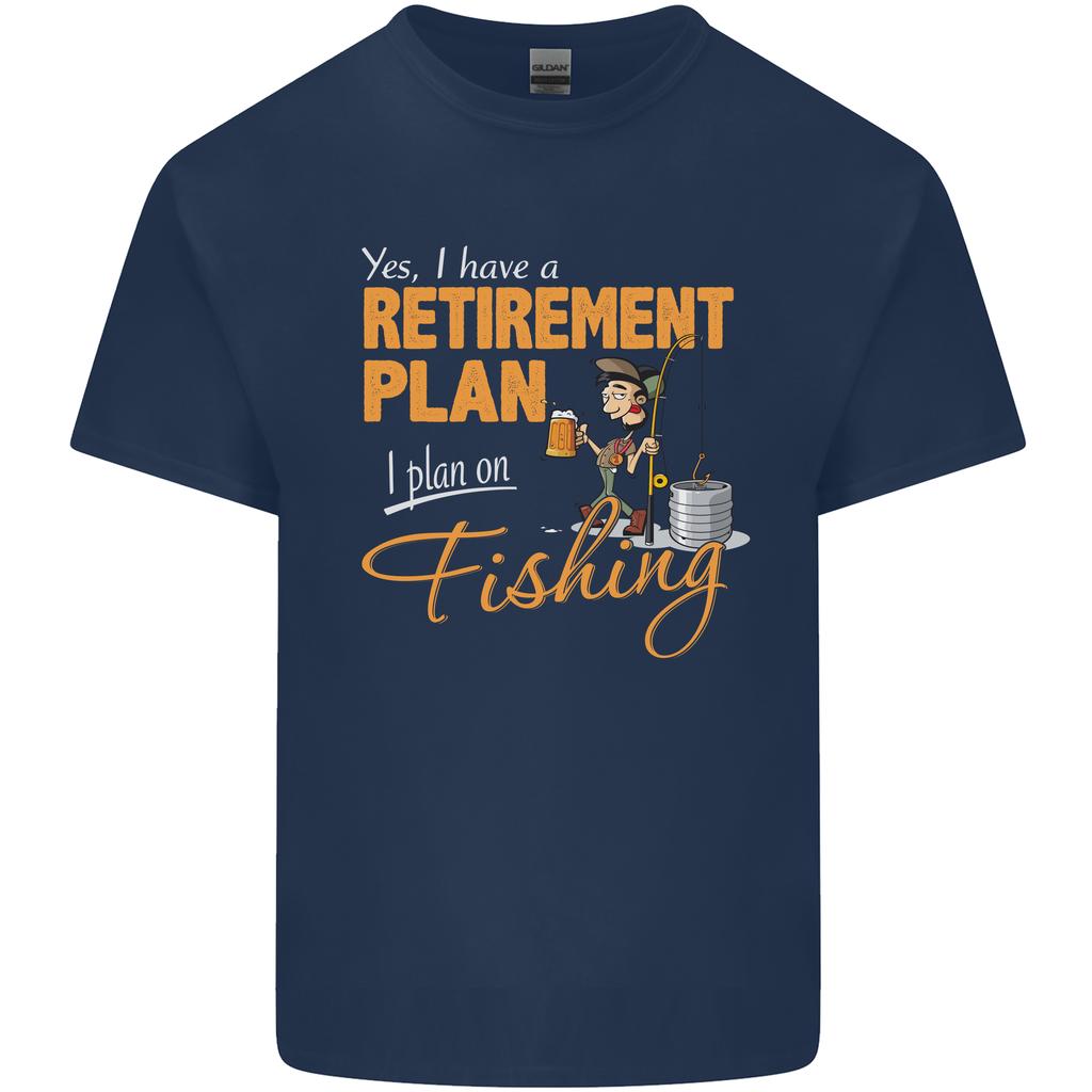 RetireUnisext Plan Fishing Funny FisherUnisex Unisexs Light Cotton TShirt