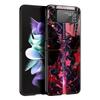 Креативный чехол-накладка из твердого ПК с узором "Меч" для Samsung Galaxy Z Flip 7 6 5 4 Черная крышка для Galaxy Z Flip 3 Складной корпус