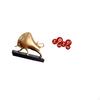 Abstract Ox Sculpture Blessing Ornament for Home Decor Tabletop Desk Living Room Bedroom Entrance