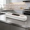 Vacuum Sealer for Food Freshness, Compact Kitchen Storage, One-Touch Sealing, Efficient and Practical.
