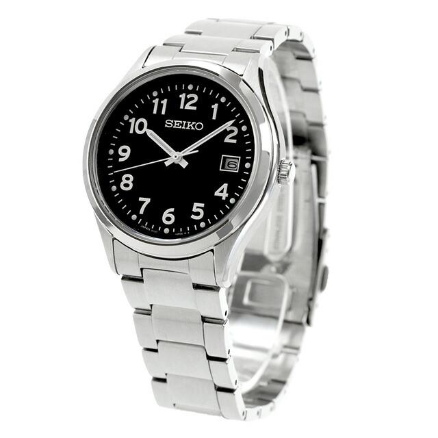 SEIKO SELECTION SBPX155 Мужские часы на солнечной батарее Арабский циферблат Серебристая нержавеющая сталь Аналоговые