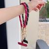 Colorful Tuhao Gold Braided Mobile Phone & Water Cup Lanyard Bracelet