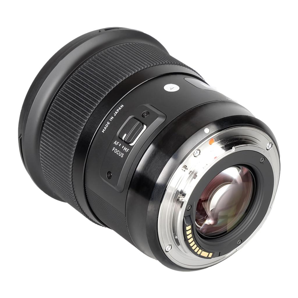 Sigma Объектив SIGMA Sigma Nikon F Mount 24 мм DG HSM с одним фокусом, широкоугольный, полноразмерный, художественный, выделенный F1.4