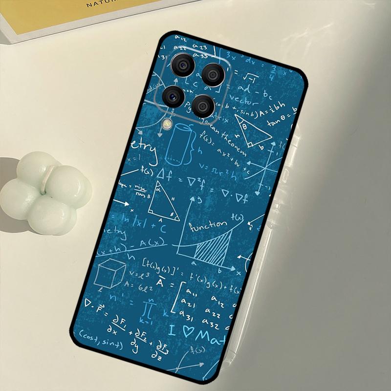 Symbol Math Science Physics Formulas For Samsung Galaxy M54 M21 M33 M53 M13 M12 M32 M52 M11 M31 M35 M55 M15 M14 M34 M06 M16 Case