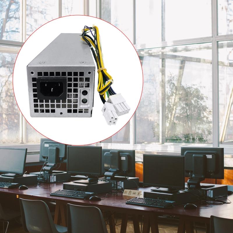 8pin + 4pin 255W Replacement Power Supply 100-240V 50 60hz for ell 3020 7020 9020 T7100 L255AS-00 255AS-00 H255AS-00