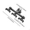 Phone Holder Bracket,Lightweight Portable Sturdy Tripod Mount Smartphone Clamp for Vlog