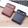 Men Wallets Waxed Leather Short Wallet, Card Holder, Coin Purse, Business Style