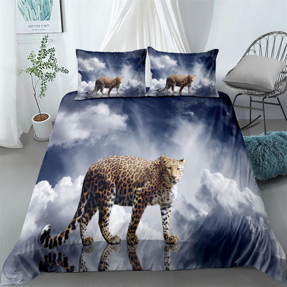 African Elephants 3d Bedding Set King Queen Double Full Twin Single Size Bed Linen Set