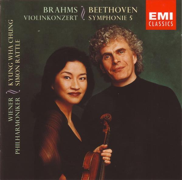 CD ЛЮДВИГ ВАН БЕТХОВЕН; ИОГАННЕС БРАМС - Брамс: Скрипичный концерт / Бетховен 724355716521 EMI Classics 2001 Европа Классика Б/у