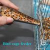 1pcs Bird Cage Stainless Steel Feeder Feeding Supply Parrot Pigeon Bird Accessory