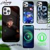 Чехол для телефона с изображением хоккеиста Куинна Хьюза для iPhone 17,16,15,14,13,Pro,Max,Plus, Магнитный для беспроводной зарядки Magsafe
