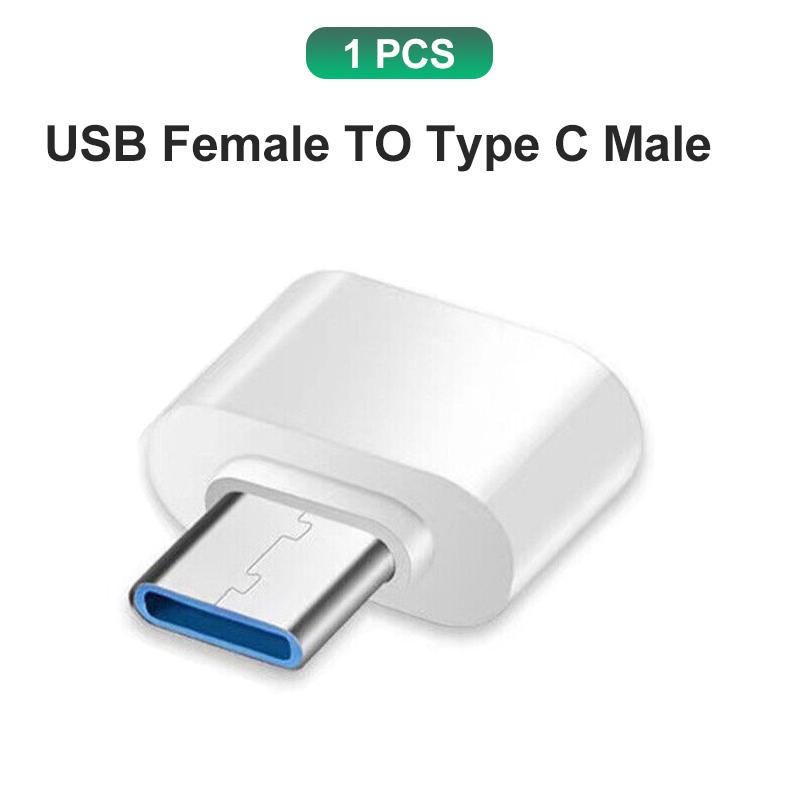 Адаптер типа C на USB 3.0 USB-C 3.1 мужской OTG A женский разъем данных для устройств MacBook Pro iPad Mini 6/Pro MacBook Air типа C