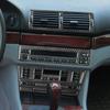 8Pcs Carbon Fiber Interior Central Console Cover Trim For BMW 5 Series E39