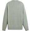 Zara Solid Color Textured Commuter Pullover Long Sleeve Knit Sweater Men Sweater Gray-Green 2893411-916