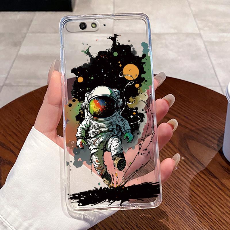Гелевый чехол для Huawei Y6 2018 Coque Capa Прозрачный силиконовый мягкий ТПУ задняя крышка Милый кот Кролик Сердце Защитный чехол Fundas