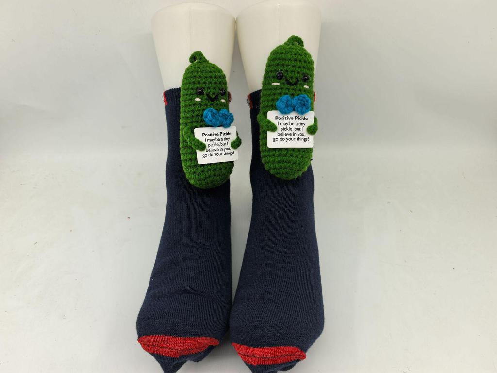 Уютные рождественские вязаные носки с животными - Теплые и милые для осени и зимы