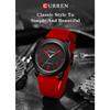 CURREN Новые лучшие мужские часы, простые мужские спортивные часы с водонепроницаемой лентой, часы с большим циферблатом, большой циферблат