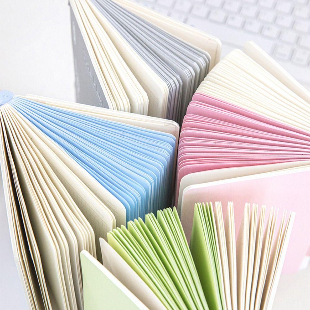 Тетрадь из искусственной кожи с подкладкой, цветные страницы, формат А6, блокнот для записей студентов