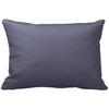 Pillowcases - 100% Cotton - Grey - 50 X 70 Cm - Set of 2 - Rectangular