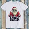 Skibidi Rizzmas Christmas Rizz Santa Meme Funny Gift Tee T Shirt 1878