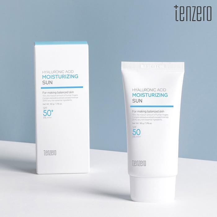 TENZERO Увлажняющий солнцезащитный крем с гиалуроновой кислотой 50 мл (14333078)
