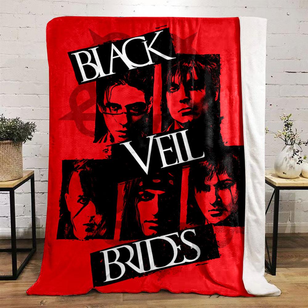 Black Veil Brides Blanket for all seasons blanket lunch break throw gift