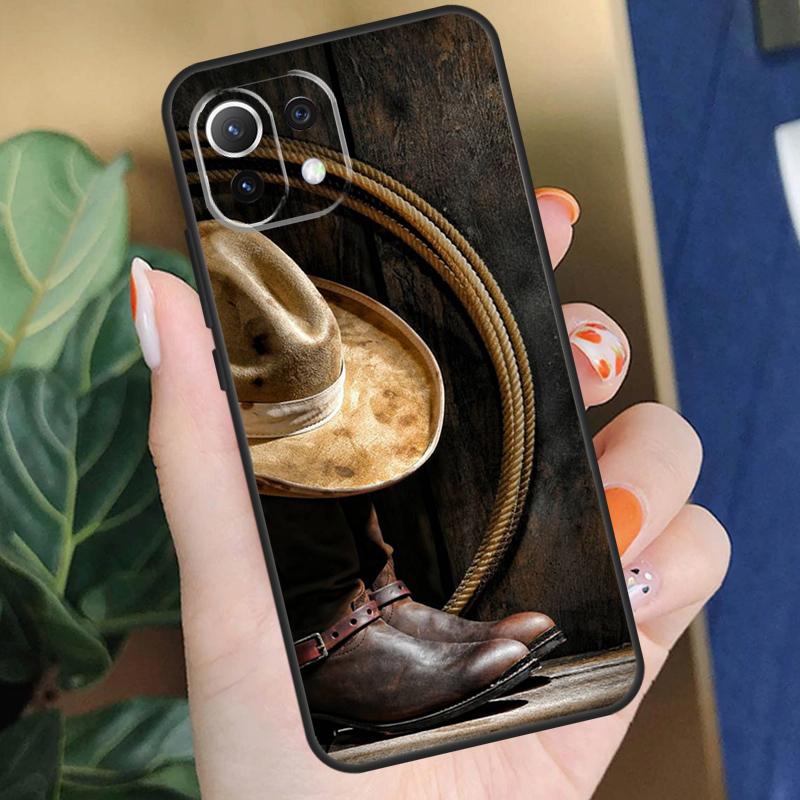 Ковбойский чехол для Xiaomi 15 14 Ultra 13T 14T 15T Pro 17 Pro Max POCO X7 X5 X6 F5 F6 F7 F8 Pro Coque