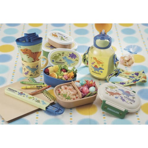 Skater Kids' Lunch Cloth, 43x43cm, Made In Japan, Dinosaur Picture, KB4-A