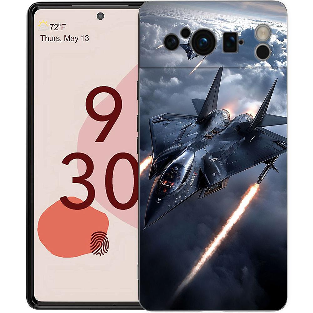 Чехол для телефона Google Pixel 10 Pro Pixel 9 Pro XL TPU Чехол Pixel 8 Pro 9A 8A 7A 7 6A 6 Pro Обложка Самолет Вертолет Самолет