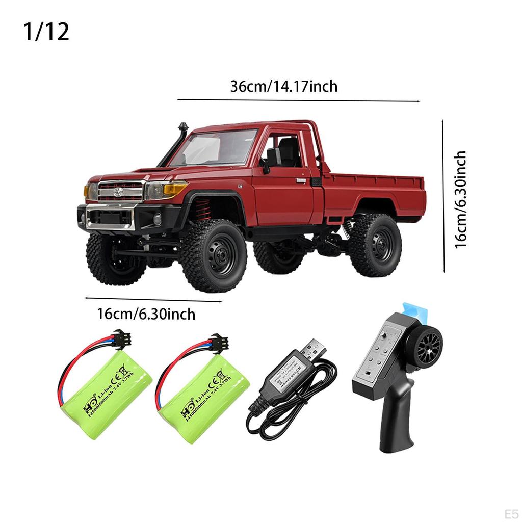 1/12 RC Off Road Car Модель High Race Party Favor Перезаряжаемый автомобиль для скалолазания All Terrains для