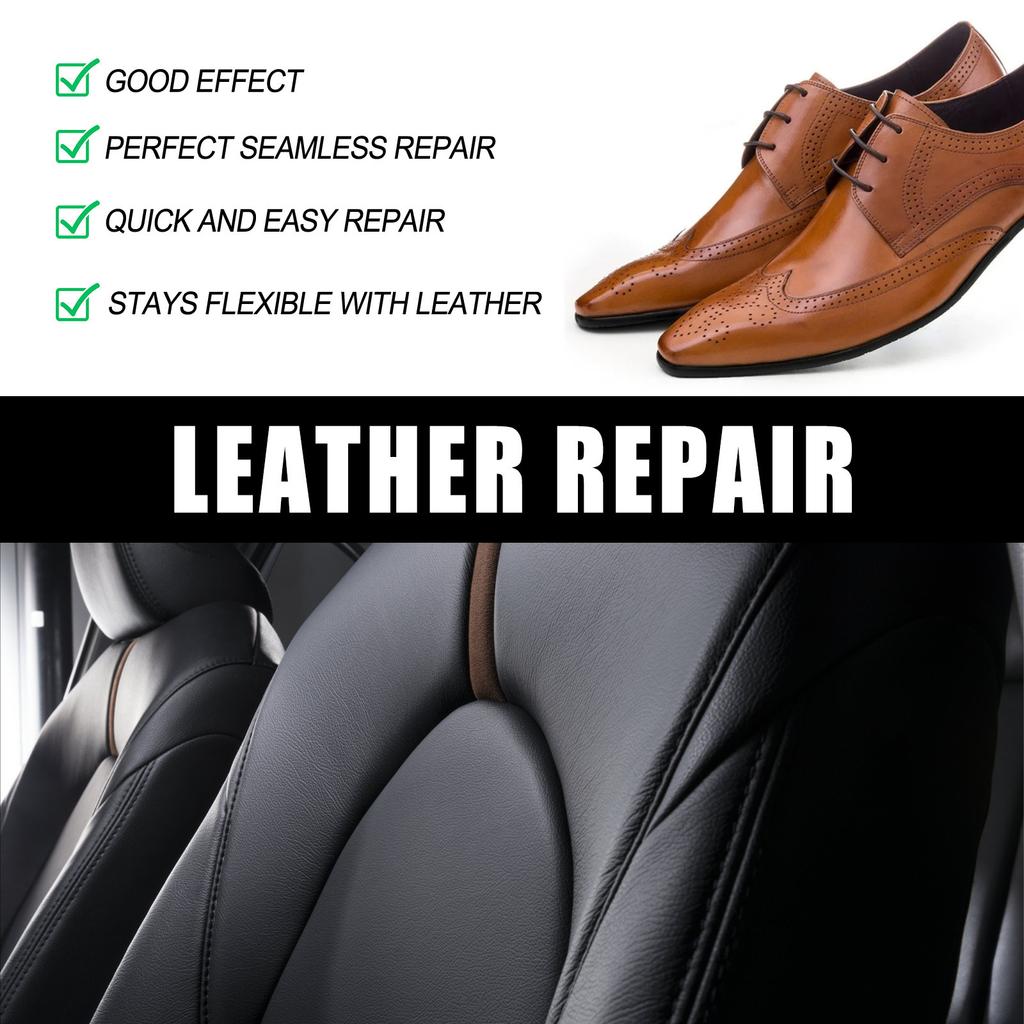 60ml Leather Filling Paste | Car Seat Repair | Cracks, Burns & Holes Restoration