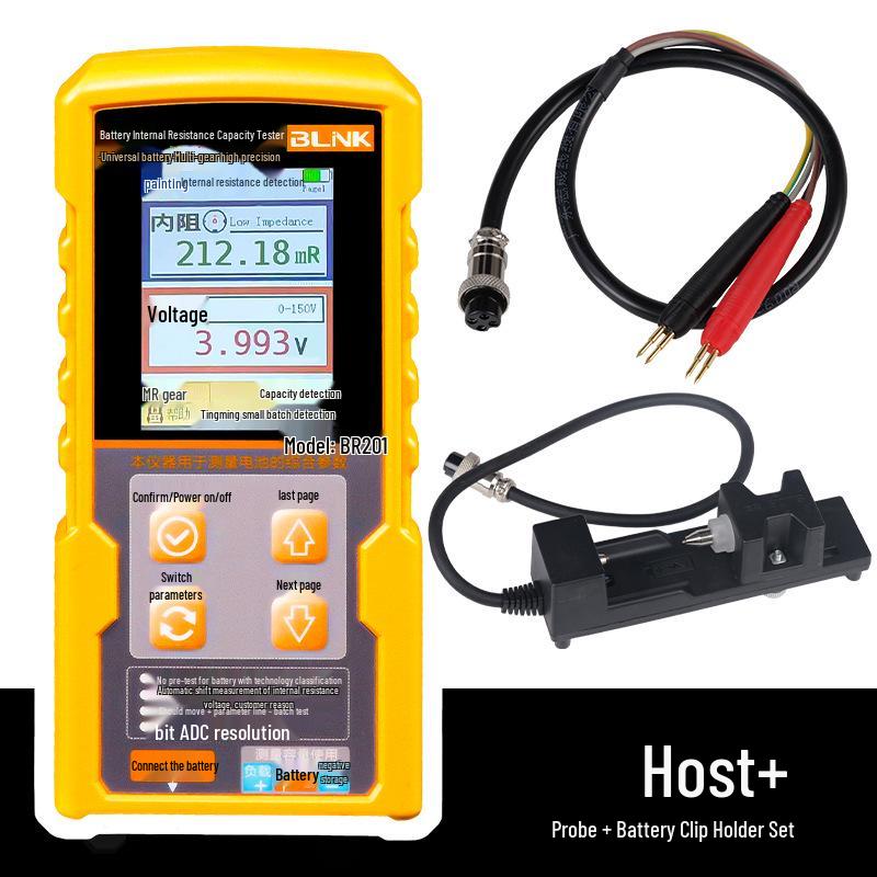 Высокоточный тестер внутреннего сопротивления для троичных литиевых, аккумуляторных и 18650 элементов