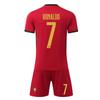 2024-25 Portugal Ronaldo Home Soccer Jersey Set Fan Version