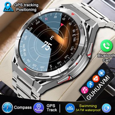 2025 Новые GPS Смарт-часы Мужские Звонки по Bluetooth 100+ Спорт GPS Трек Часы Голосовой Помощник Водонепроницаемые Смарт-часы Для Android IOS