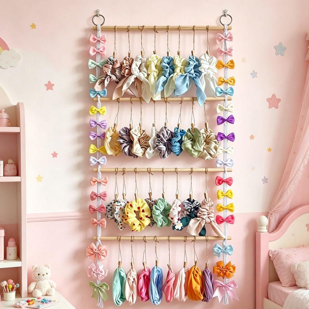 Creative Hair Clip Storage Rack Boho Style Headband Organizer Household Use