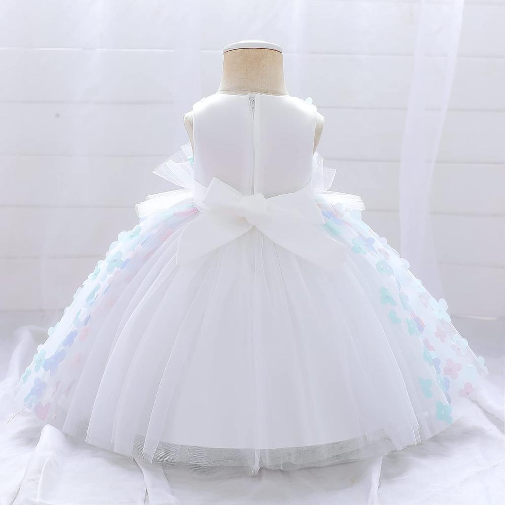 Baby Shrine Visit Baby Commemorative Photo Ceremony Wedding Baby Shower Kids Kindergarten Entrance Ceremony Formal Gift for Birthday [DiiFoky] Dress,