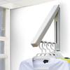 Folding Clothes Hanger Wall Mounted Retractable Clothes Hanger