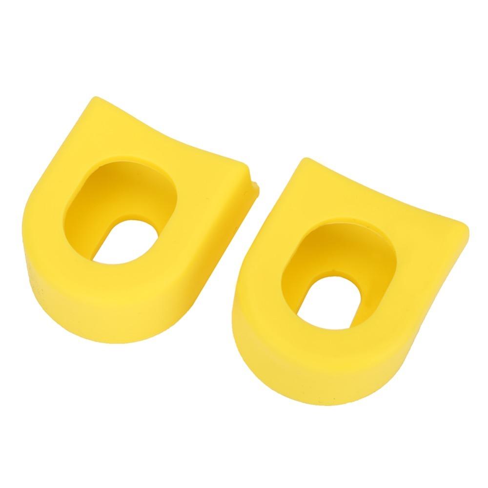 10PCS Soft Cycling Crank Boot Protectors Silicone Crank Arm Protectors  Mountain Bike