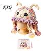 DIY Craft Project for Kids Animal Hood Hat Crochet Kit, Earflap Knitting Set Cute Kit Beginners, Handmade Winter Headwear Beginners