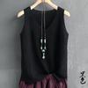 Spring V-neck Vest Female Student Knitted Sweater Waistcoat Vest Plus Size