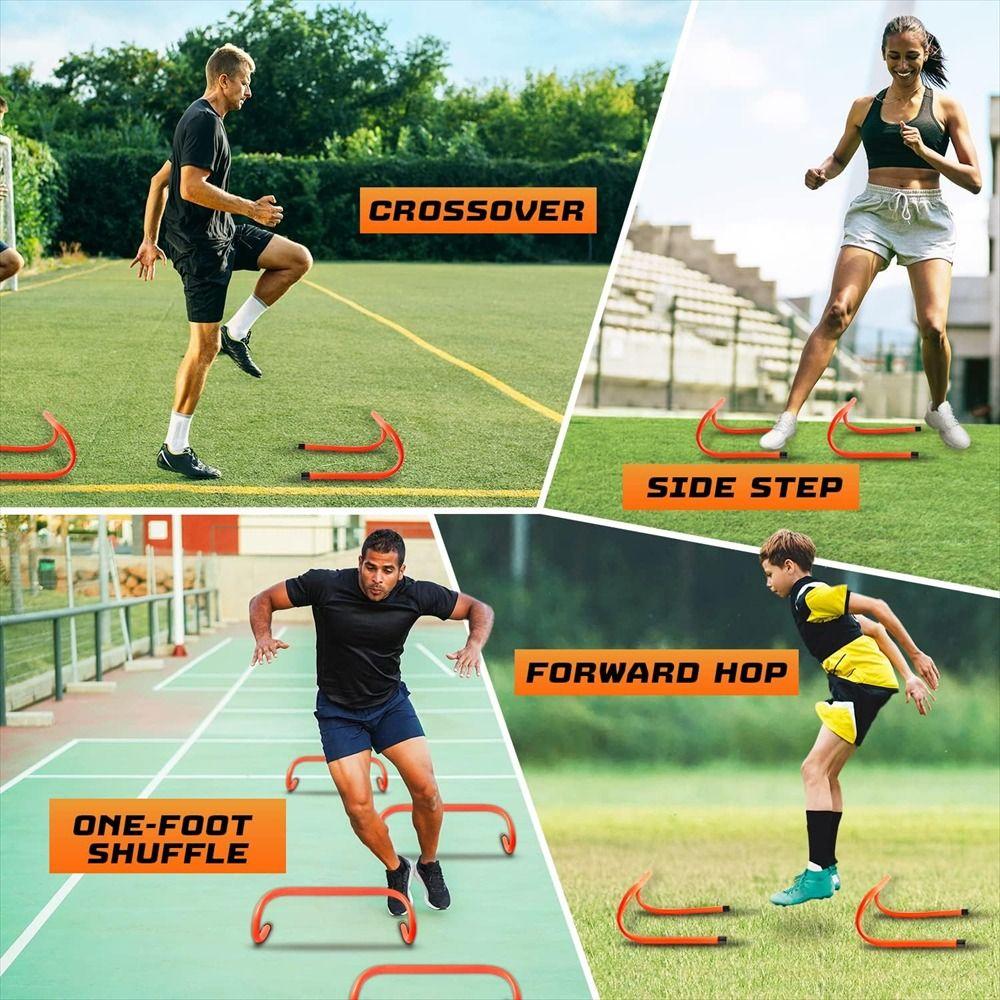 Plyometric Hurdle Training Adjustable Speed Hurdles Football Hurdles  Soccer Basketball