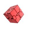 Cross-Border Novelty Infinite Cube Metal Fidget Spinner Toy