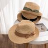 Panama Hat Fedora Wide Brim Straw for Men Summer Beach Sun Hat UPF Straw Hat for Women, Ideal Choice for Gifts