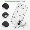 1 Pack For Iphone 17/17Air/17Pro/17ProMax Transparent TPU Protective Case With Corner Shock Guard, Scratch Back And Soft Buttons