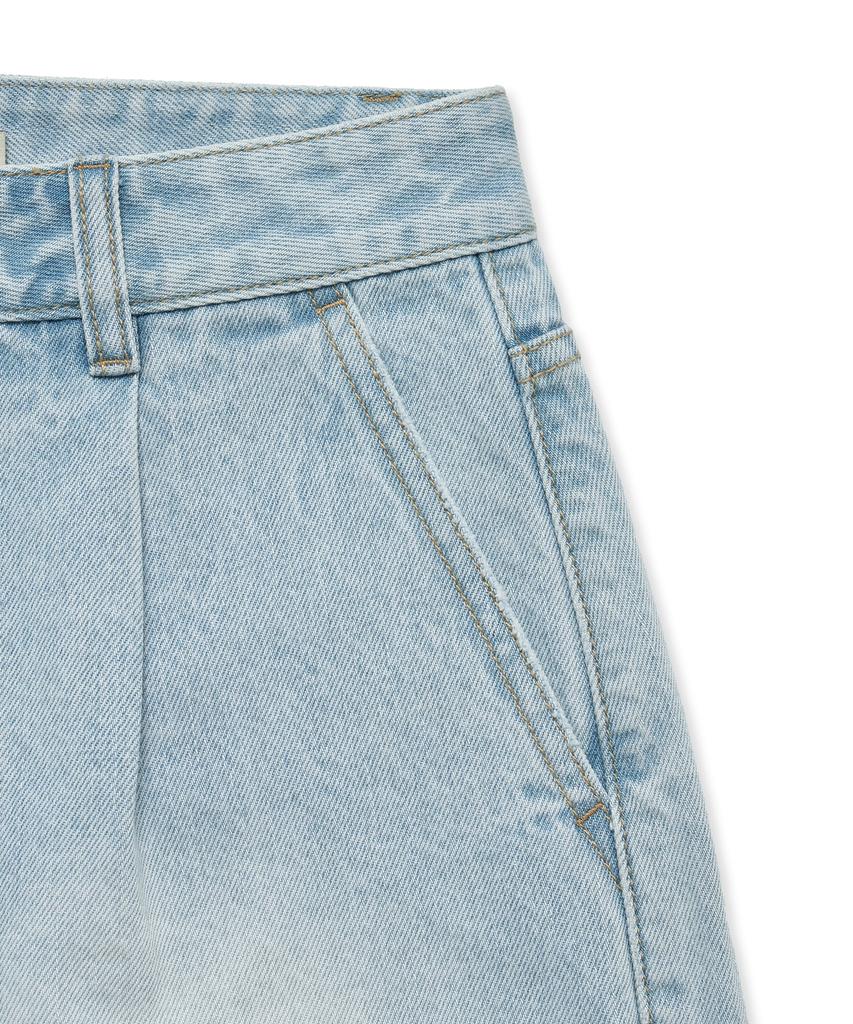YALE Women'S Denim Shorts_Light Blue