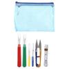 Seam Ripper Set Colorful Durable Stainless Handy Handles Thread Remover for Sewing Embroidery