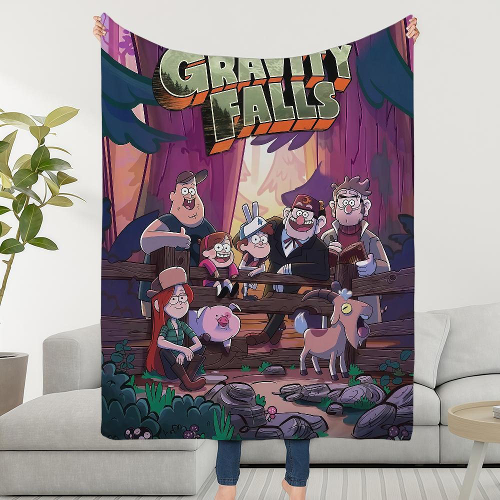 F-FallsS Плед-накидка Суперуютный G-GravityS-ES Плюшевый для гостиной дивана диванчика Детские подарки на день рождения